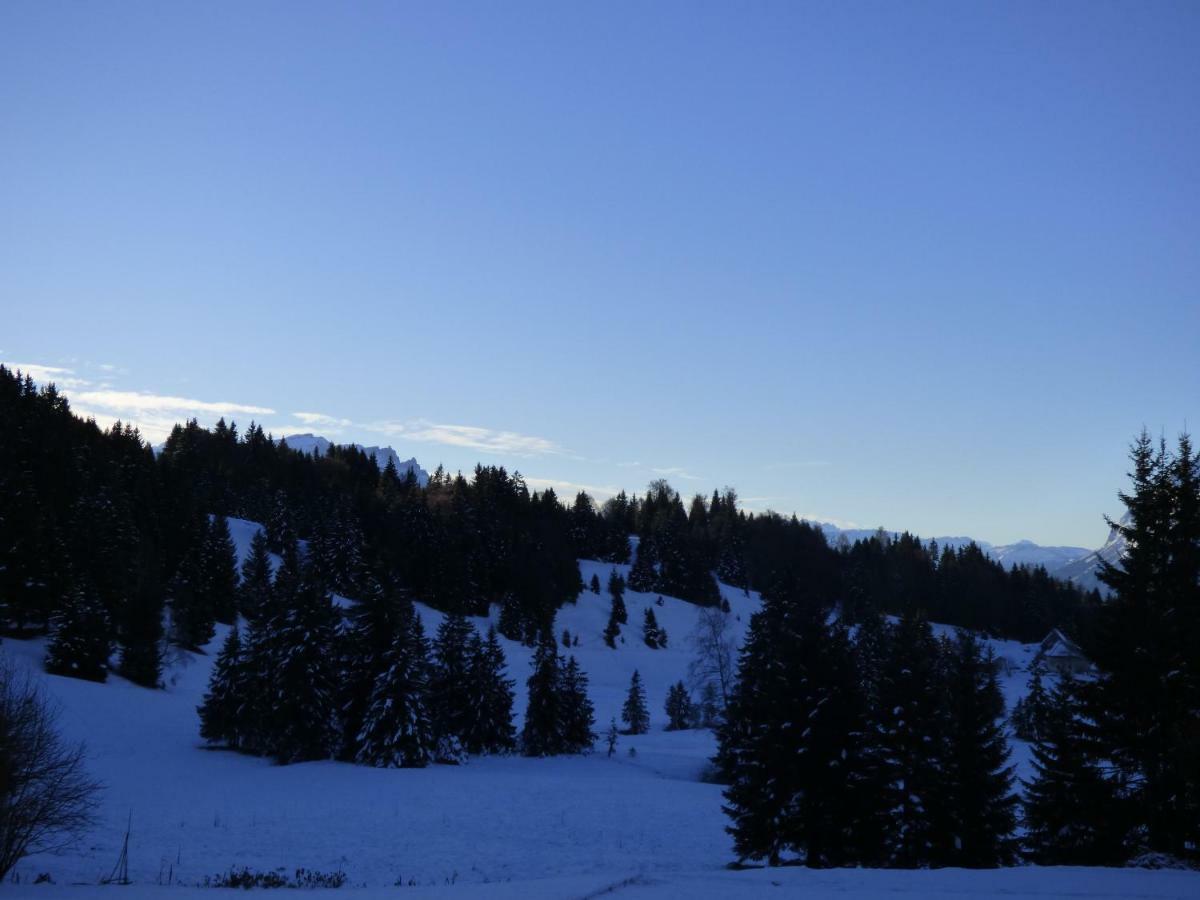 Le Genepi Lägenhet Taninges Exteriör bild